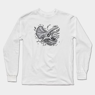 Pixkull - Triceratops Long Sleeve T-Shirt